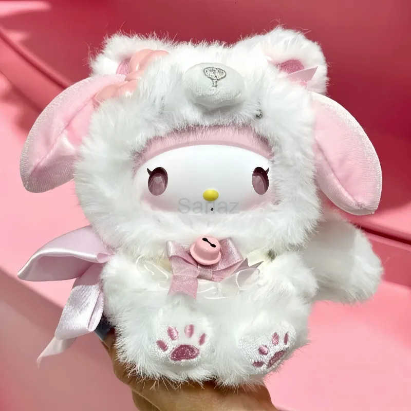 Sanrio Original Genuine Characters Fox Island Series Vinyl Plush Blind Box Anime Figure Kt Melody Kuromi Toy Girl Gifts In Stock H251217