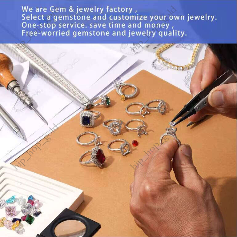 Starsgem Classic Hot Selling Design 14k Pure Gold Fancy Cut Lab VVS Moissanite Earrings