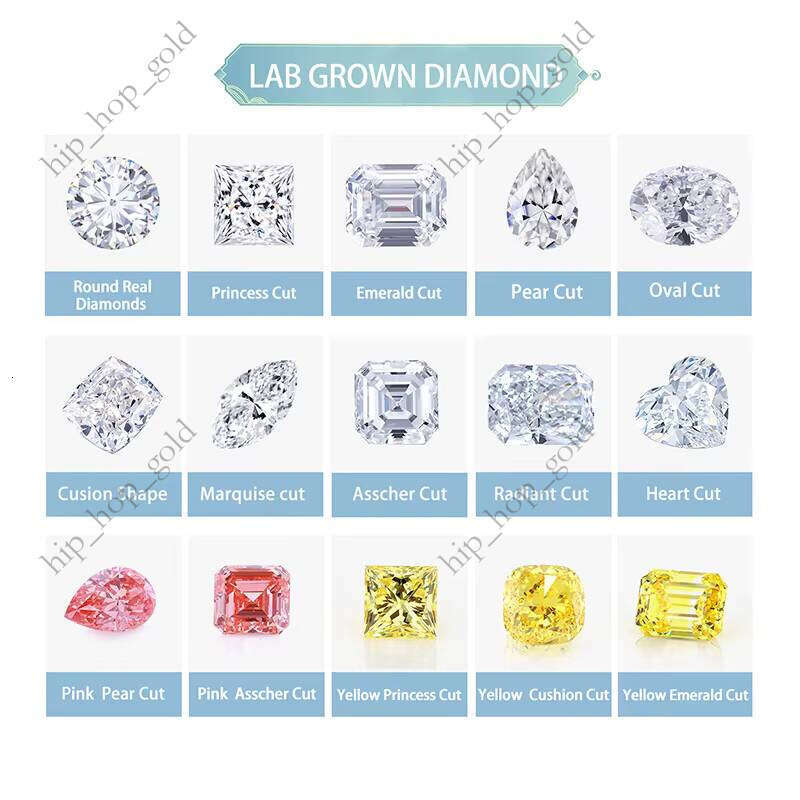 Starsgem Classic Hot Selling Design 14k Pure Gold Fancy Cut Lab VVS Moissanite Earrings