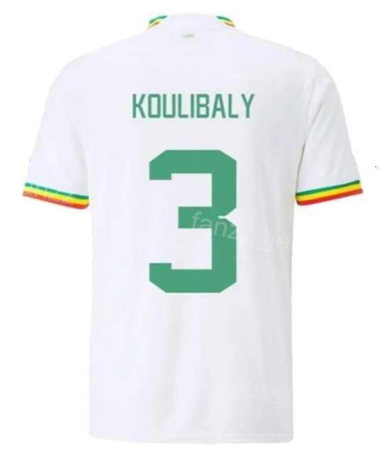 Senegal Africa Cup soccer jerseys 2026 27 MANE NJACKSON KOULIBALY SARR NDIAYE NIAKHATE football shirts kids 2025 national team fans Player Kids kit S-