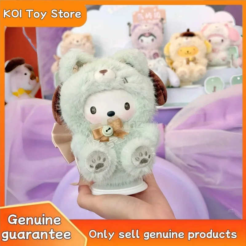 Sanrio New Genuine Island Fox Plush Vinyl Series Blind Box Kuromi Trendy Play Pendant Girls Pendant Mystery Box Birthday Friend Gift H251217