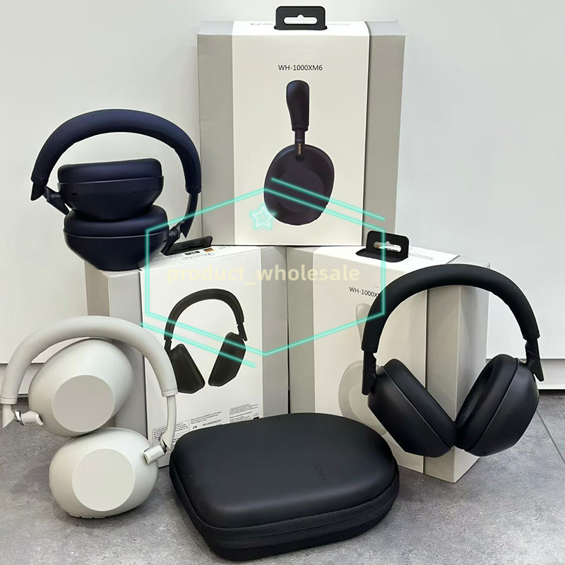 WH-1000XM6 WH 1000XM6 XM6 headset for Headband Black Bluetooth Earphones With Noise Reduction ANC True stereo Wireless Headphones headsets Earphone Headphone