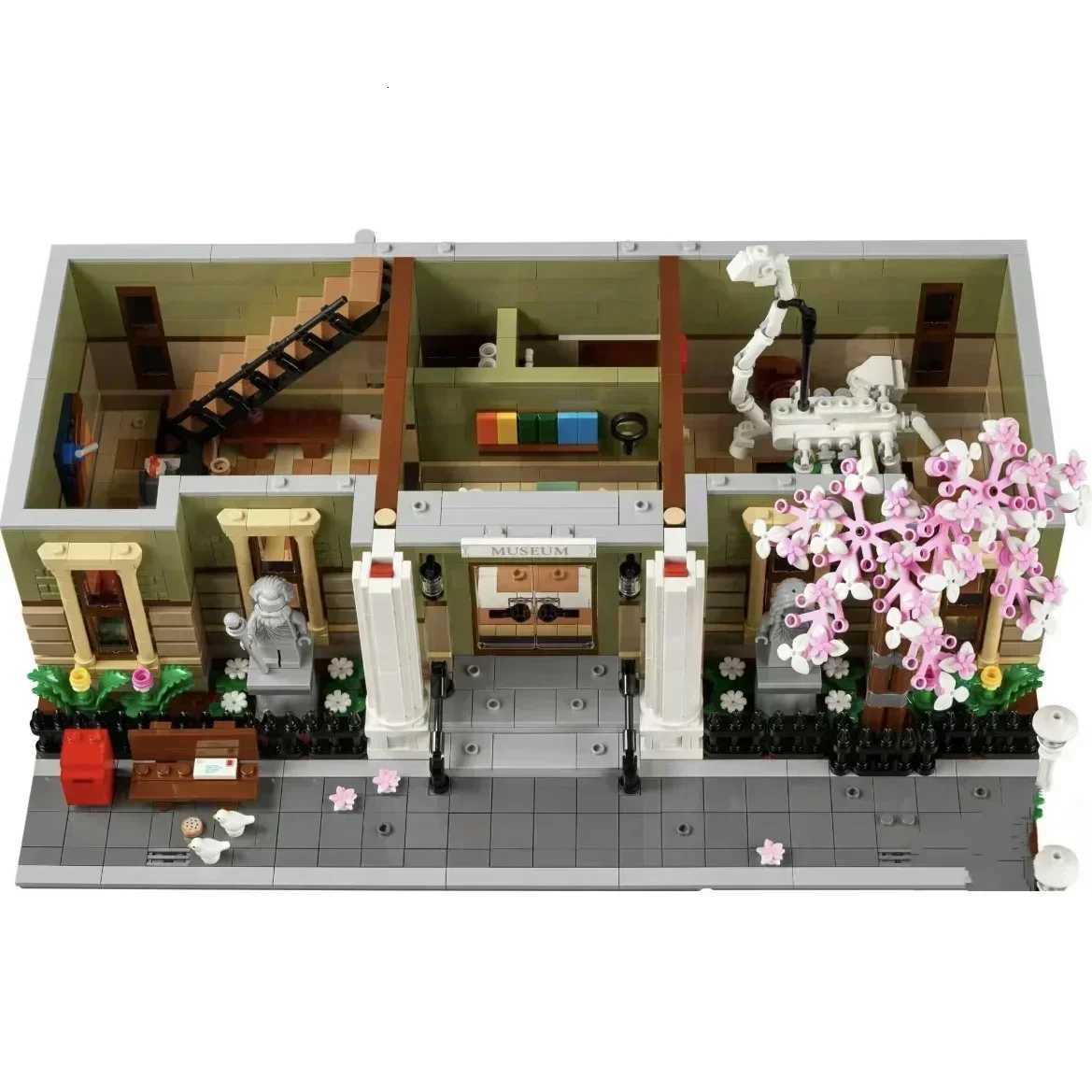 2023 New Icons Natural History Museum 10326 Biggest Modular Building Set Architecture Street View Building Blocks Toy Kids Gift X251216