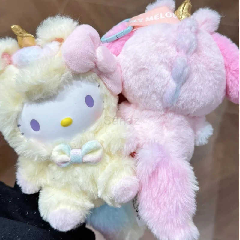 Sanrio In Stock Dream Unicorn Series Blind Box Toys Vinyl Doll Mystery Box Figure Doll Ornaments Toys Key Christmas Birthday Kid Toys H251217