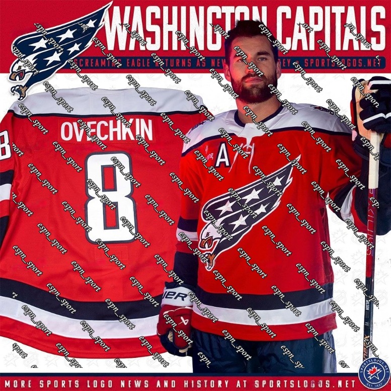 Youth Washingtons Capital 2025-26 Third Hockey Jersey Alex Ovechkin Tom Wilson John Carlson Jakob Chychrun Nicklas Backstrom Strome McMichael Pierre-Luc Dubois