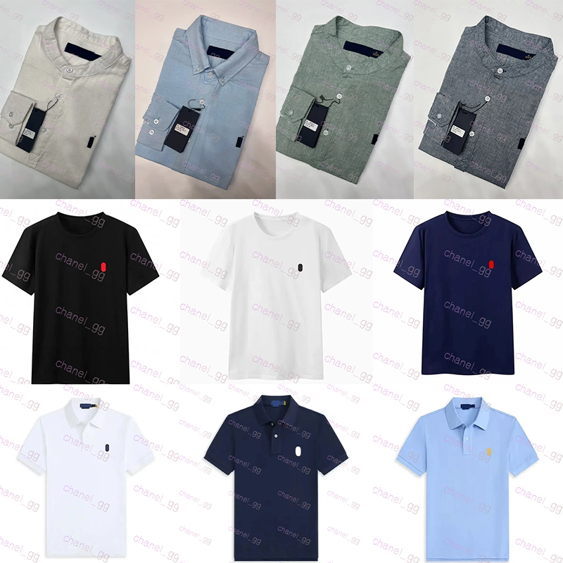 Designer T Shirt Shorts polo shirt collar Tops Fashion Clothes Leisure Loose Tide Tees High Quality Cottons Short Sleeves Print Tops