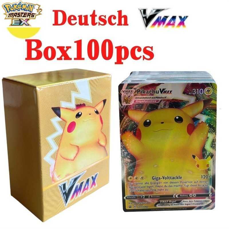 Pokmon Vmax German Flash Cards Pokmon English Spanish French Gold Cards Pokmon Cards L251217QFRV