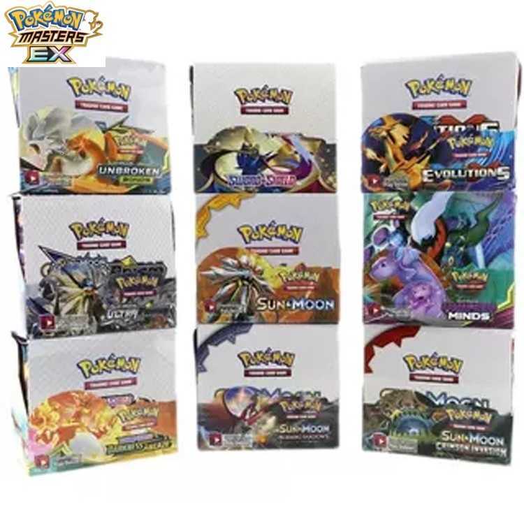 Pokmon Pikachu Cards Evolutions Booster Blind Box TCG Sword and Shield Pokmon Card Pack L251217CVKQ