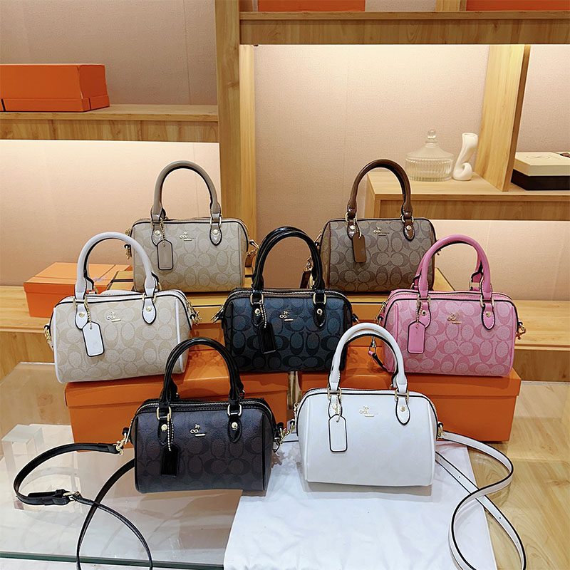 Designer Rowan18 Boston Bag Luxury Mini Pillow Bag Flower Handheld Shoulder Bag Mini Shoulder Underarm Bag 7 colors 18*10*14cm