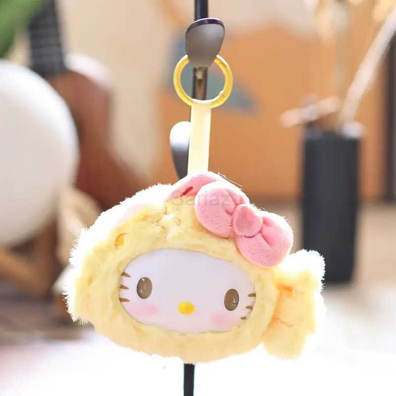 Sanrio New Hello Kitty Lucky Koi Plush Blind Box - Trendy Soft Surprise Doll Viny Face Pendant Relaxing Toys For Christmas Lovely Gift H251217