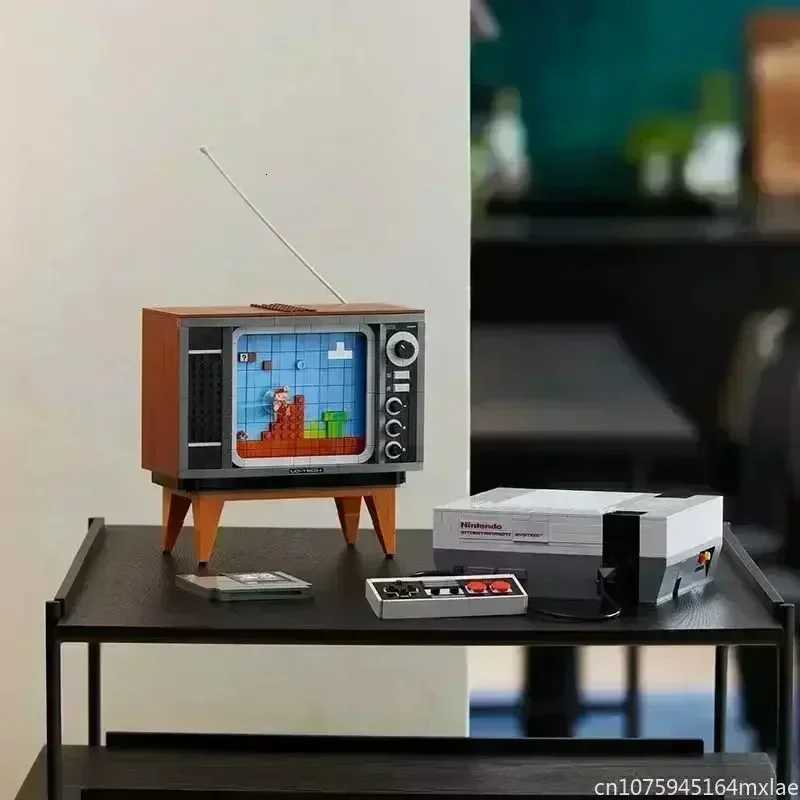 71374 Ideas Super NES TV Game Console Model Moc Modular Building Blocks Bricks Action Figures Educational Children Toy 2646pcs X251216