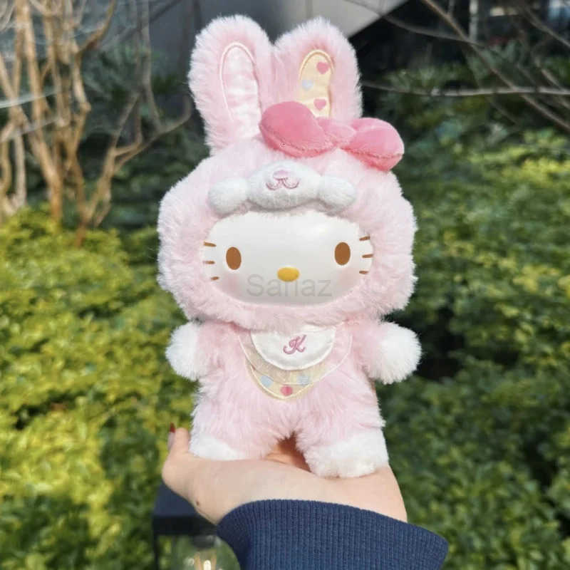 Sanrio New Elf Rabbit Latte Plush Blind Box Trendy Toy Handmade Pendant Ornament Love Decoration ChildrenS Toy Birthday Christmas Gift H251217