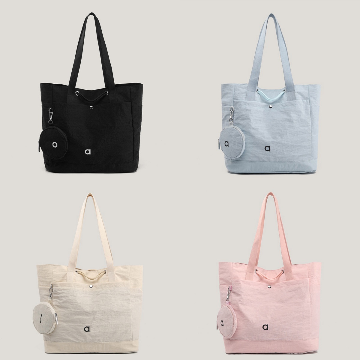 Designer Bag Shoulder bag nylon tote bag aloyogabag Underarm Carry gym bag yoga big capacity shopping bag travel Women's Essential chain purse waterproof