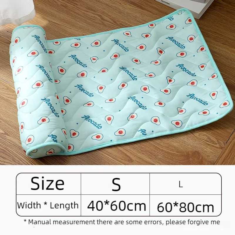 Summer Cooling Mat for Dogs and Cats Breathable Washable Pet Bed Blanket for Small Medium Large Dogs Ideal for Sofa Car M251217
