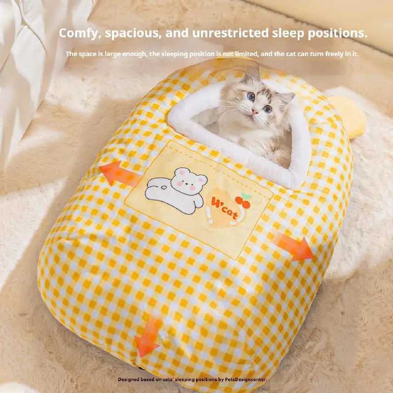 Cat sleeping bag winter warmth cat bed cat blanket cat bed small dog bed M251217