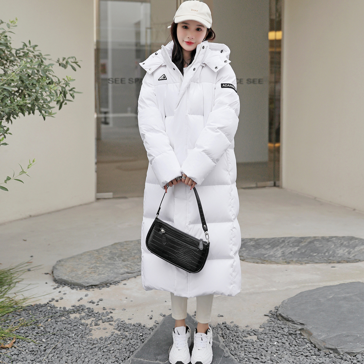 Tiger Force Women's Winter Jacket Woman Long Coat Female Fashion Casual Parkas Warm Hooded Overcoat 211011