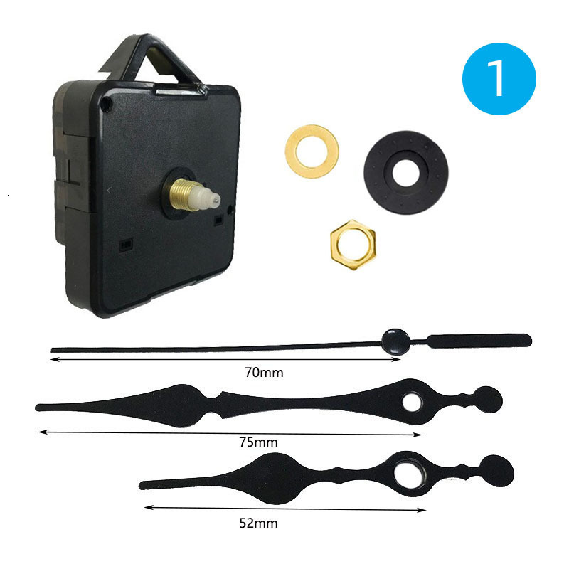 Wall Clocks 10pcs Wholesales 18.5mm DIY Quartz Clock Movement Kit Spindle Mechanism shaft Classic Hanging Watch Repair Replacement 220930