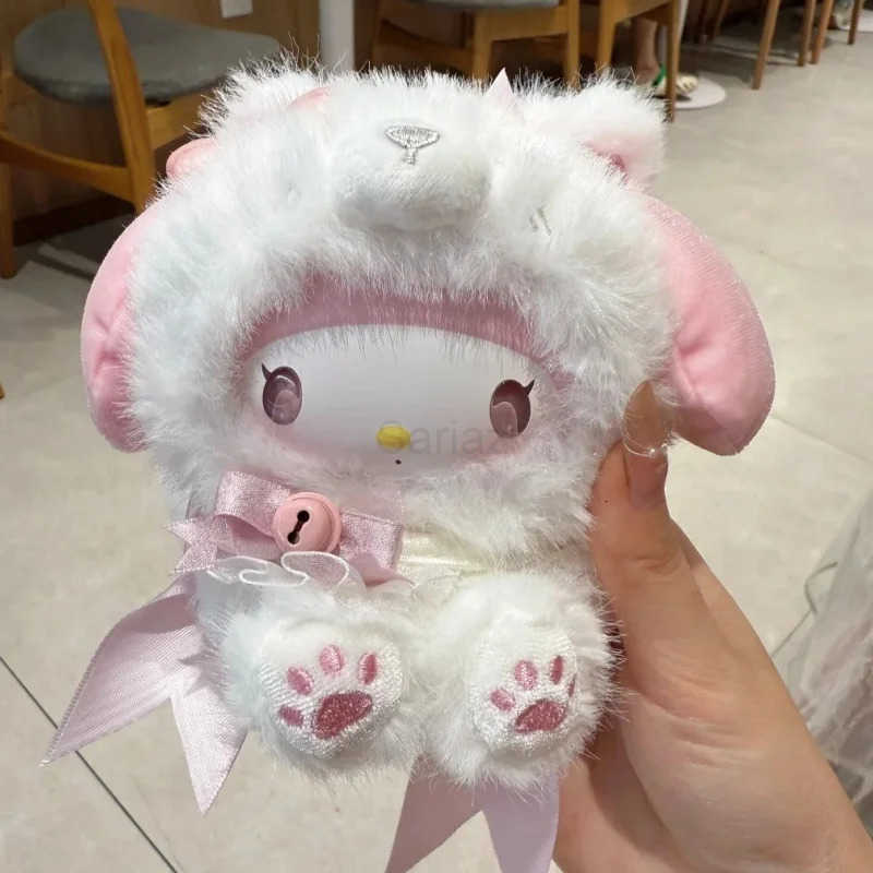 Sanrio In Stock Genuine Hot Pudding Dog Hello-Kitty Pacha Dog Family Island Fox Series Blind Box Vinyl Face Cute Toy Doll Birthday Gift H251217