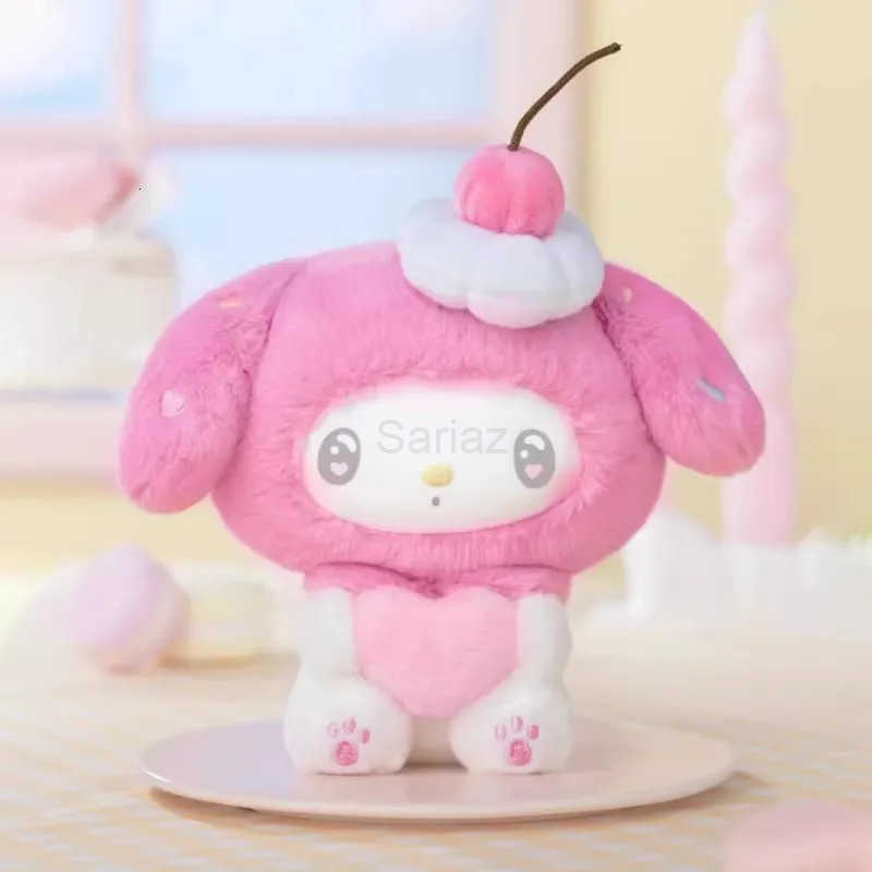 Sanrio In Stock Original 50th Anniversary Series Blind Box My Melody Keychain Vinyl Plush Room Ornament Trendy Toy Birthday Gift H251217