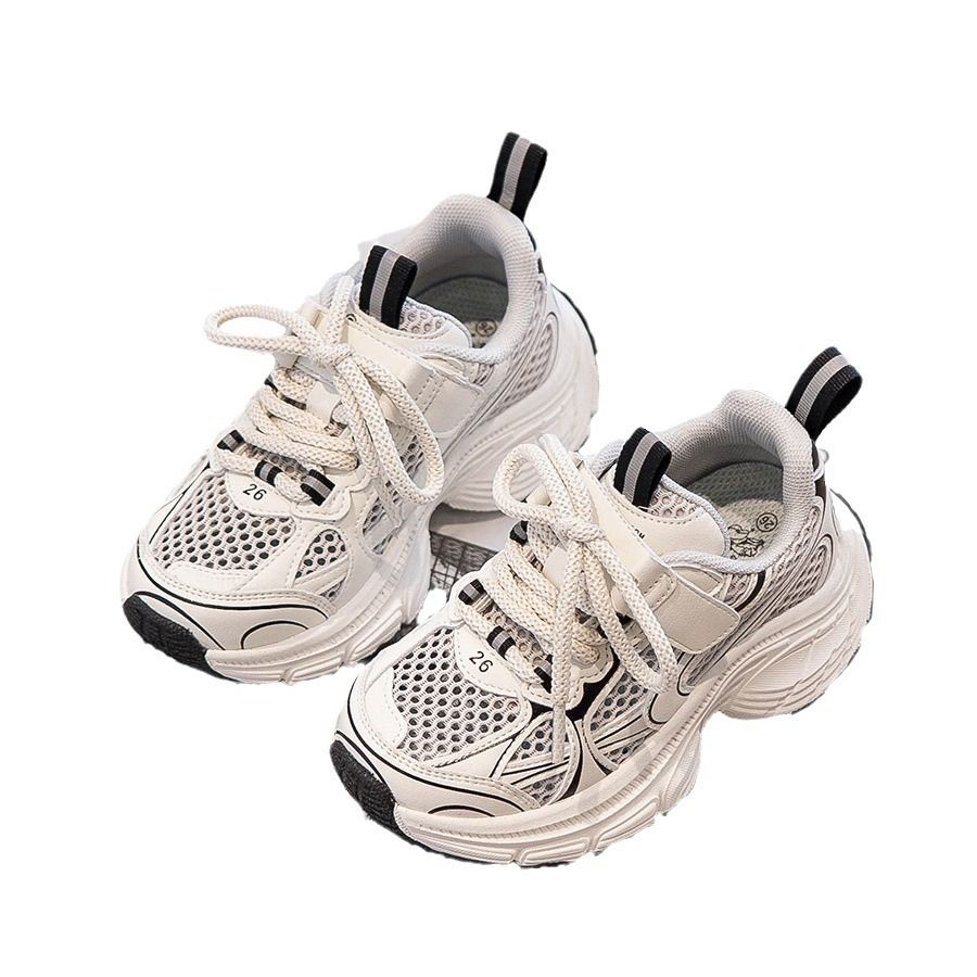 Kids Boys Girls Sneakers Summer Breathable Mesh Toddler Happysteps Children Walking Running Shoes Trainers Sizes US9C-US5Y H0820 H260207 - view 7