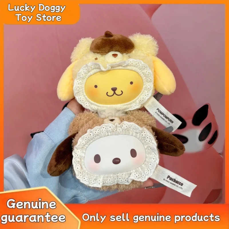 Sanrio New Original Family Velvet Bear Vinyl Pendant Blind Box Cute Trendy Hellokitty Toy Mystery Girl Birthday Christmas Gift H251217