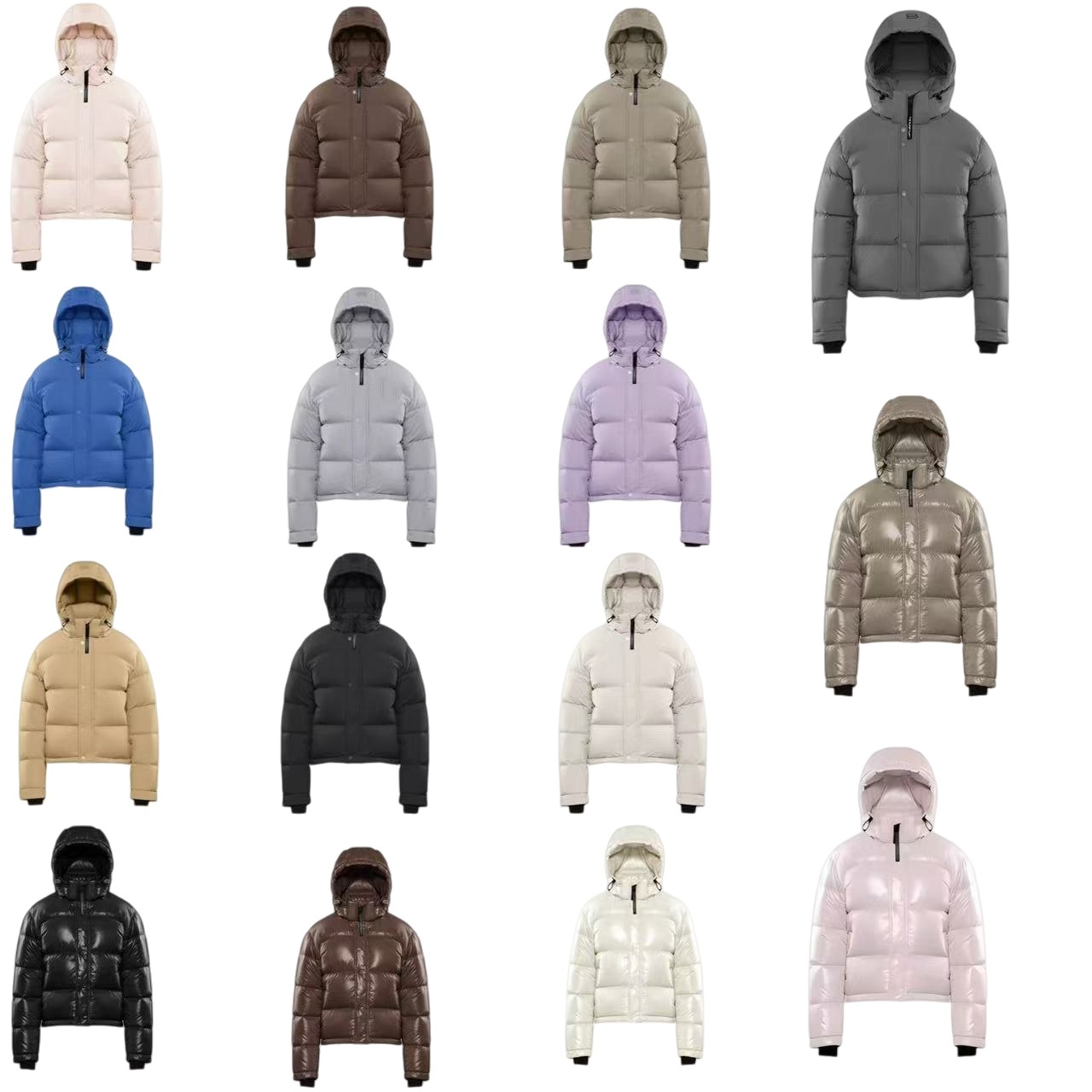 Designer warm knee length jackets Aritzia down jacket super puff short hooded vest branded waist coat Canada down thickened extreme coId