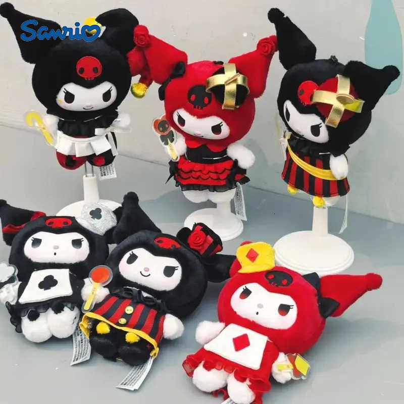 Sanrio Toptoy Kuromi Poker Kingdom Series Blind Box Cute Vinyl Plush Doll Cute Pendant Kuromi Mysterious Surprise Christmas Present H251217