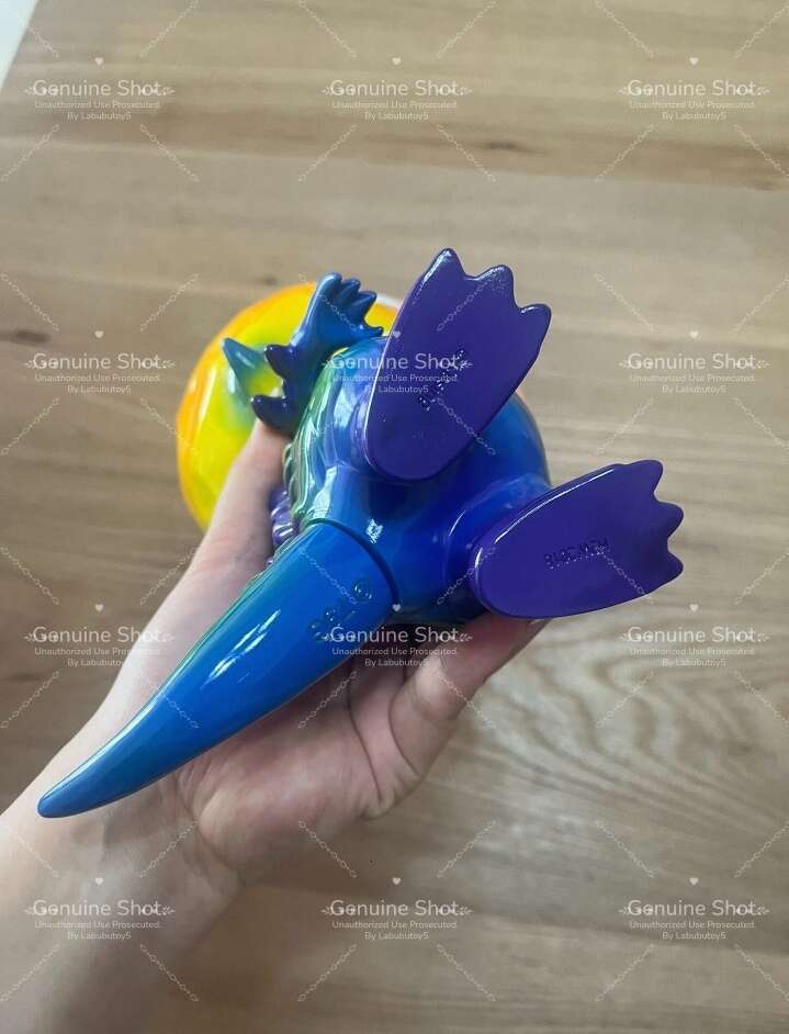 Popular Market Labubu Rangeas T9g Rainbow Beast Cute Ugly Trendy Vinyl Figurine Collectible Grade Desktop Decoration For Big Labubu Doll Fans