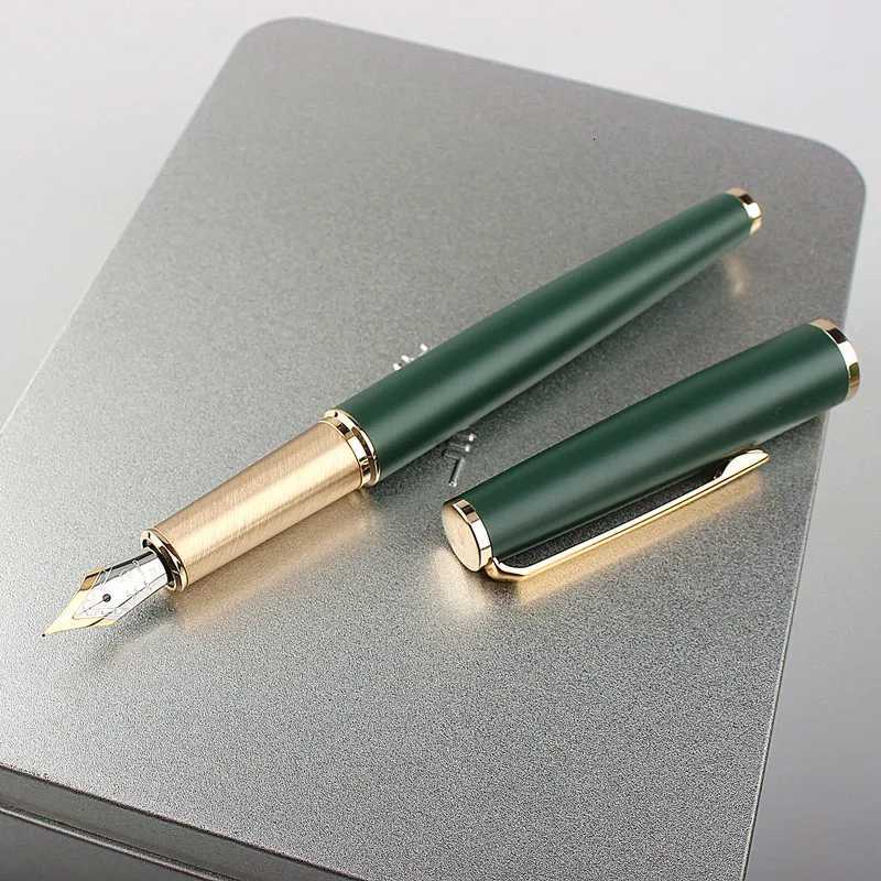 Jinhao 95 Series Fountain Pen Retro Design Metal Material Elegant Clip Fine Nib Writing Off Business Signature School A6267 Y251218