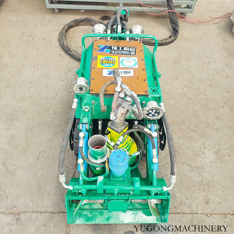 Dro-100L Underwater Dredging Robot Application for Circulating Pool Desilting