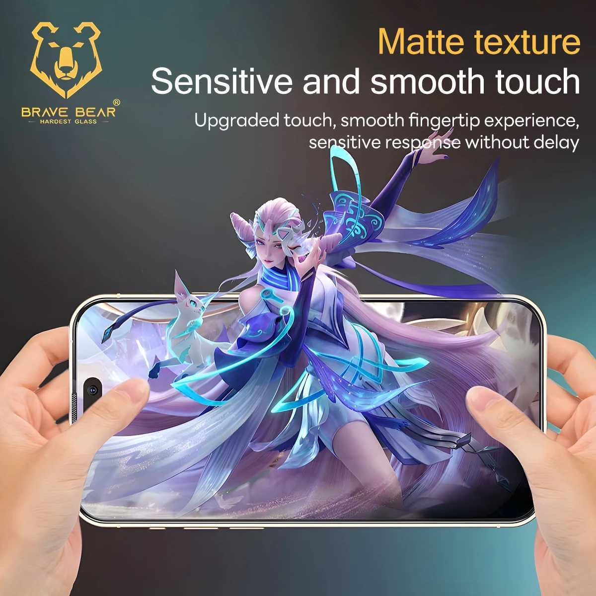 2PCS Screen Protector For iPhone 16 15 14 13 12 Pro Max Plus Tempered Glass Phone Shockproof Protective Film Phone Accessories G251218