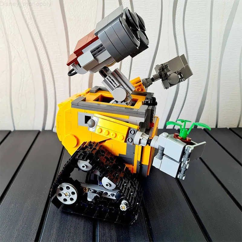 Disney pixar collaboration Robot Mobilization Puzzle Building Blocks Childrens Toys Wall-E Assembly Model Toy Christmas Gifts H251218