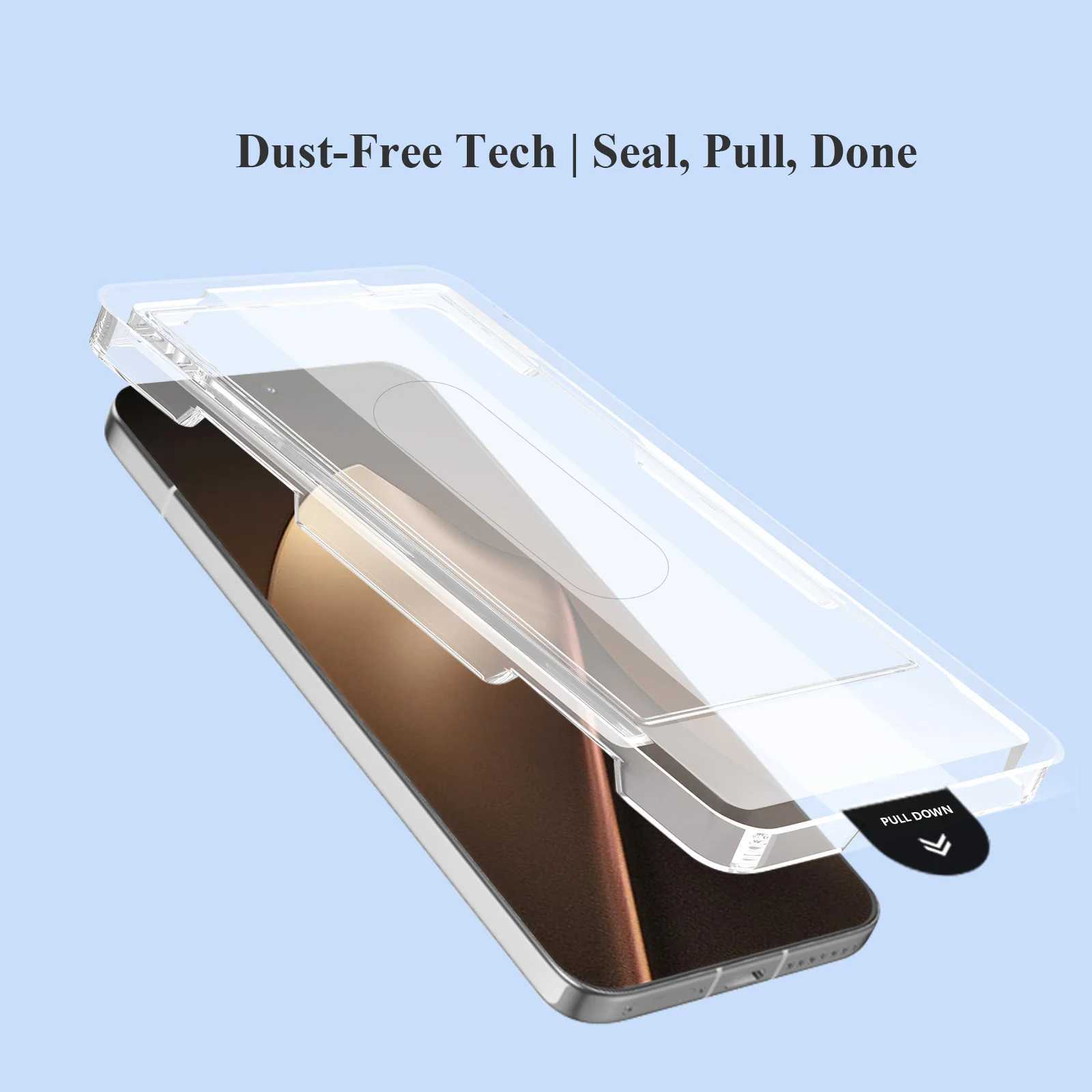 Lereach Tempered Glass SCREEn Protector for 15T Pro / 15T / 14T Pro /14T with Dust-Free Alignment Tray Auto-Suction 03mm G251218