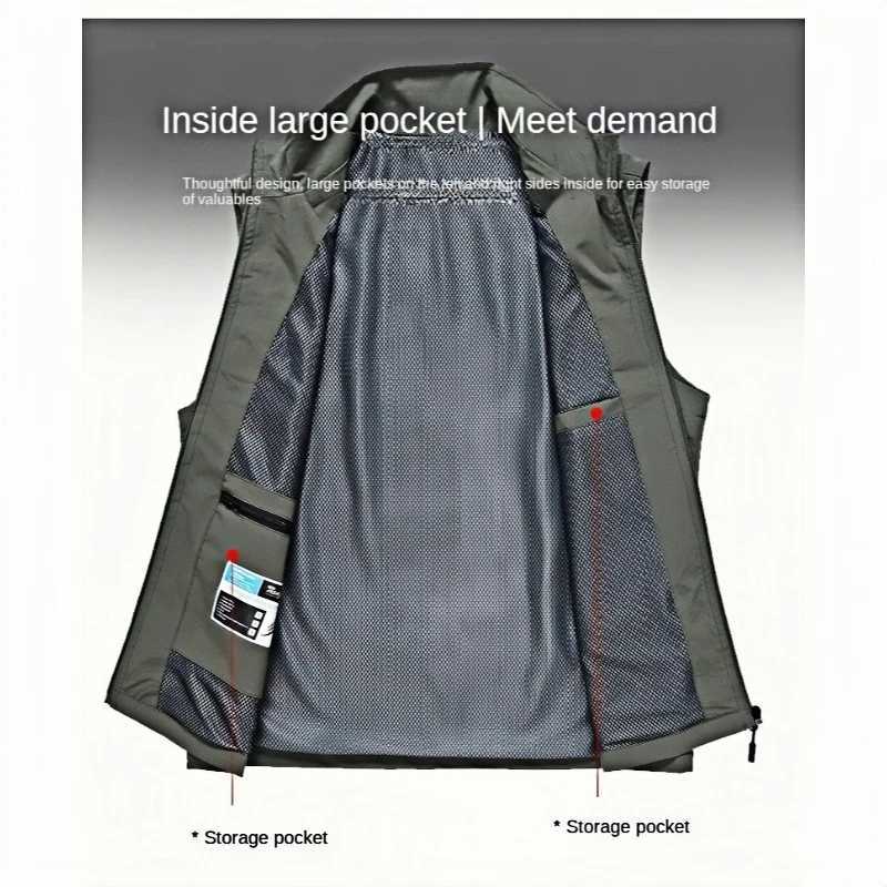Mens Vests Casual Winter Fleece Warm Waistcoats Fashion Thermal Vests Sleeveless Jackets Windbreaker Vests ClothingG251218