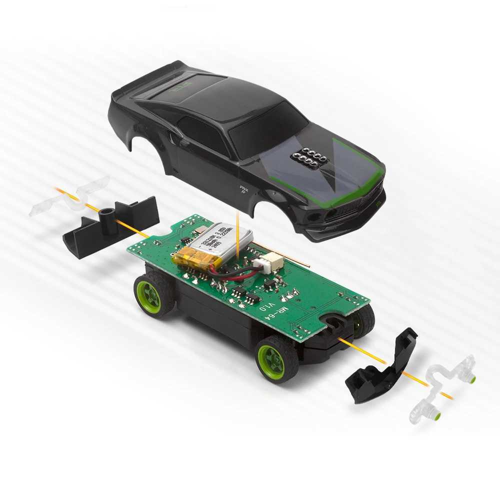 HPI 160980 NANO-TTR 1/64 MINI RC Remote Control On-road Car Desktop Adult Childrens Toys G251218