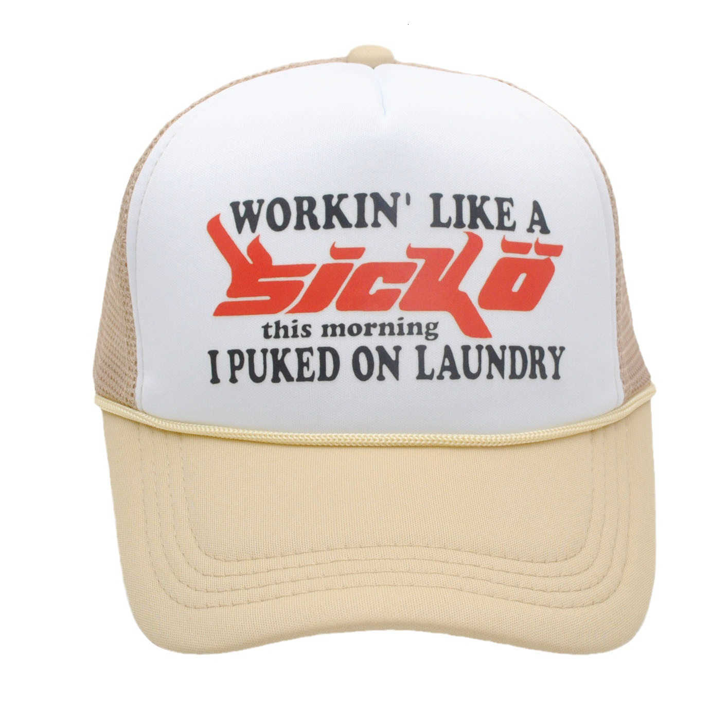 IAN CONNOR SICKO TRUCKER HAT New style cap, breathable and sun-protective baseball capT251125