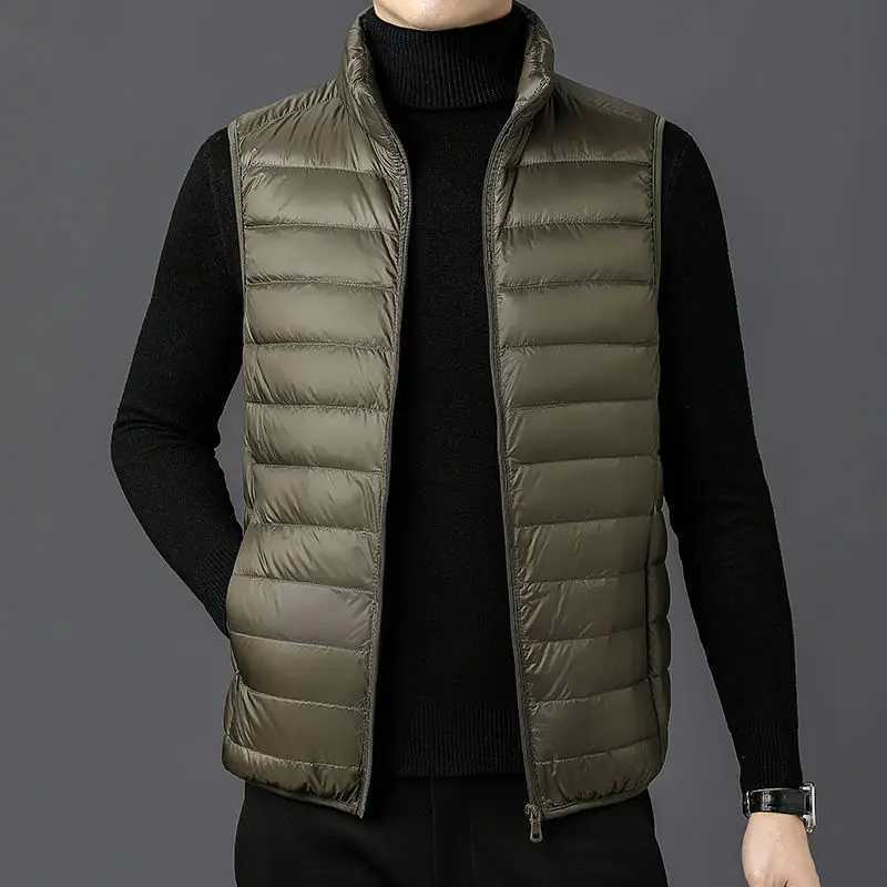 New Light Cotton Vest Autumn Winter Mens Cotton Vest Casual VestG251218
