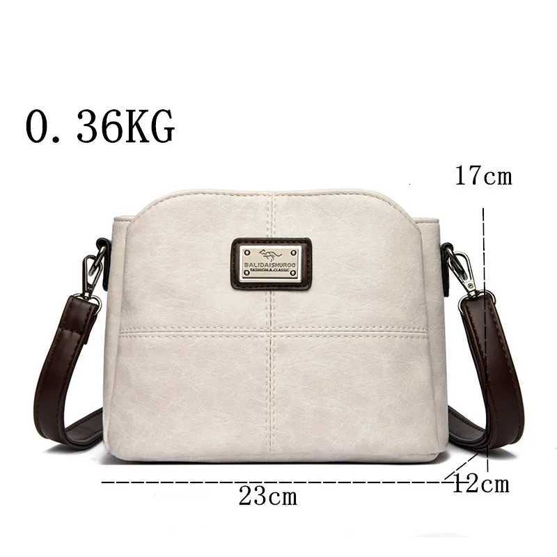 High Quality Leather Shoulder Crossbody Bag for Women Luxury Bucket Handbag Women bags Large Capacity Tote Messenger Bags NewT251218