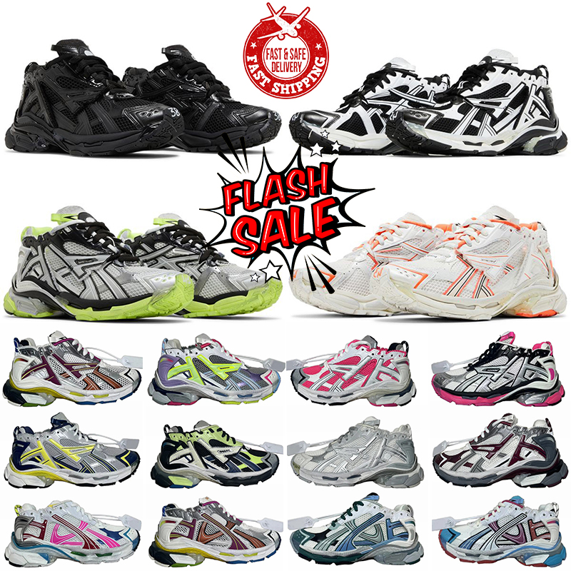 Luxury Designer Women Men Dress Shoes Runner 7.0 7.5 Transmit Sense Trainers Black White Pink Blue Burgundy Sneakers Jogging Hiking 7 Sneakers