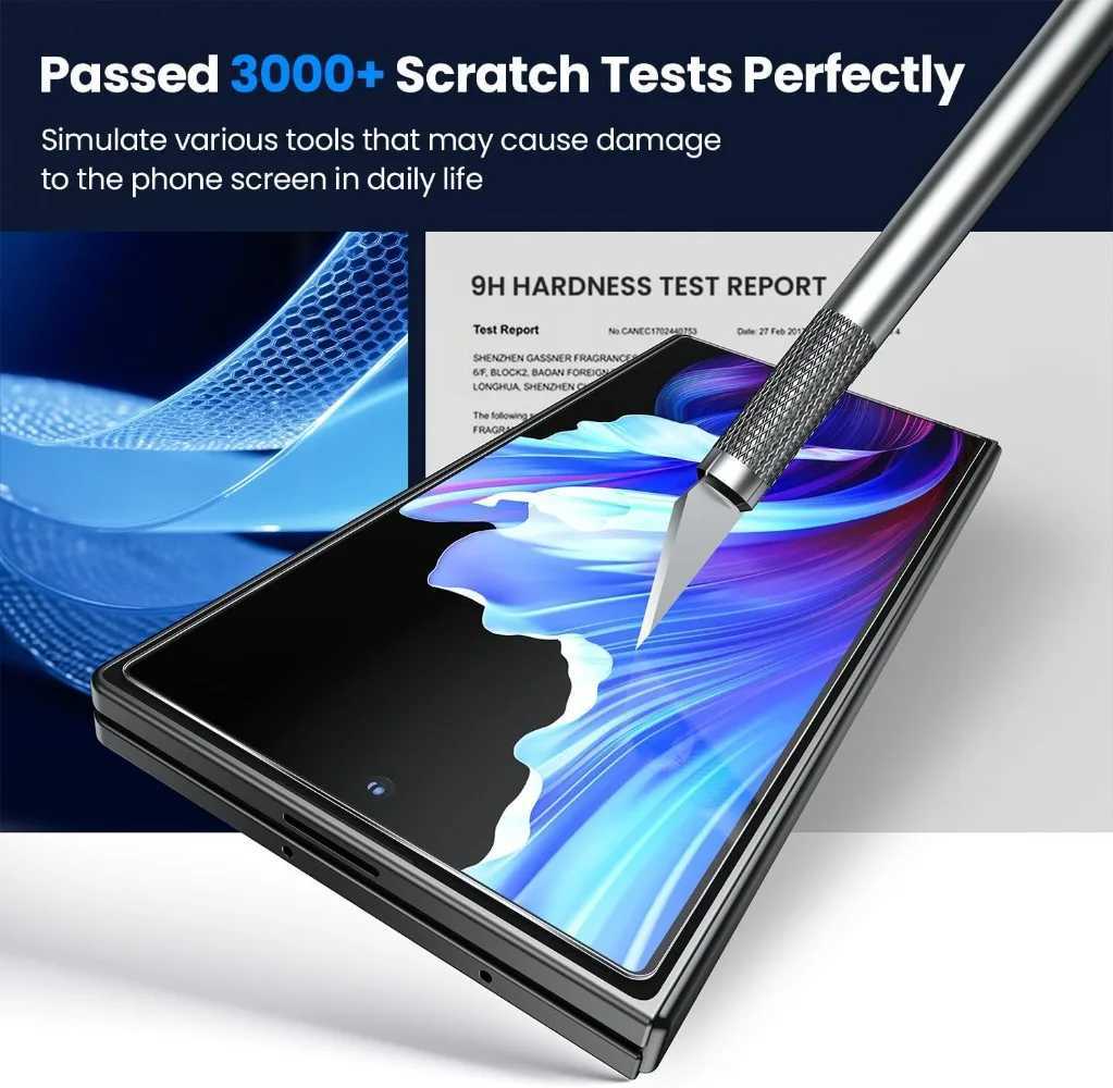 1/2/3Pcs Easy Install SCREEn Protector For Galaxy Z Fold 7 Privacy Anti-Spy / HD Clear Outer Tempered Glass for Z Fold7 G251218