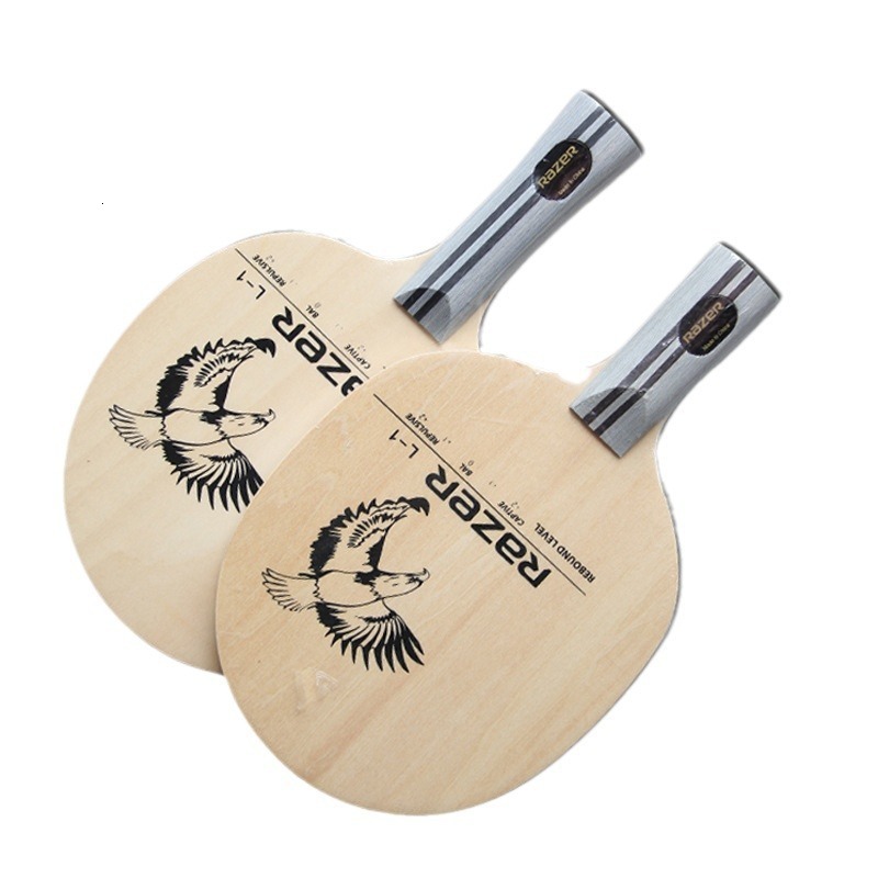 Thundersnake L-1 Table Tennis Baseplate L1 Pure Wood Five Layer Table Tennis Racquet Training Board Horizontal and Light for Children240131bj