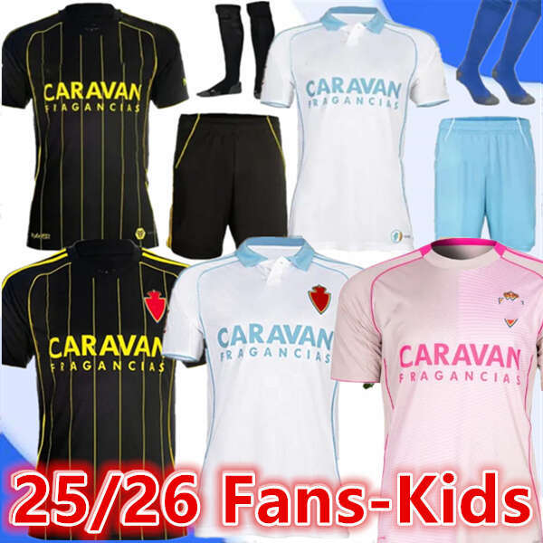 2025 2026 Real Zaragoza soccer jerseys Special-Edition Negredo camisetas de futbol LOZANO ALEX BERMEJO Cala CAMISETA 25 26 SOBRINO Cadiz football shirts MEN KIDS