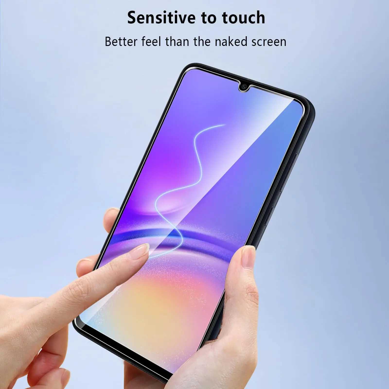 SCREEn Protector For Galaxy A05 A05s Tempered Glass HD Crystal 9H Anti Scratch High Aluminum Case Friendly G251218