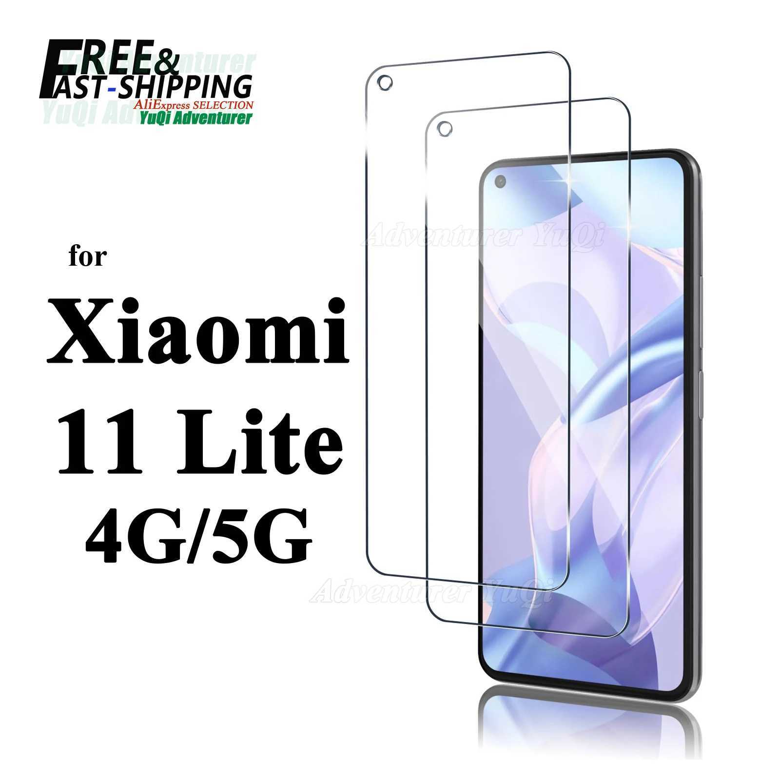 SCREEn Protector For 11 Lite 4G 5G Tempered Glass HD Crystal High Aluminum 9H Anti Scratch Case Friendly G251218