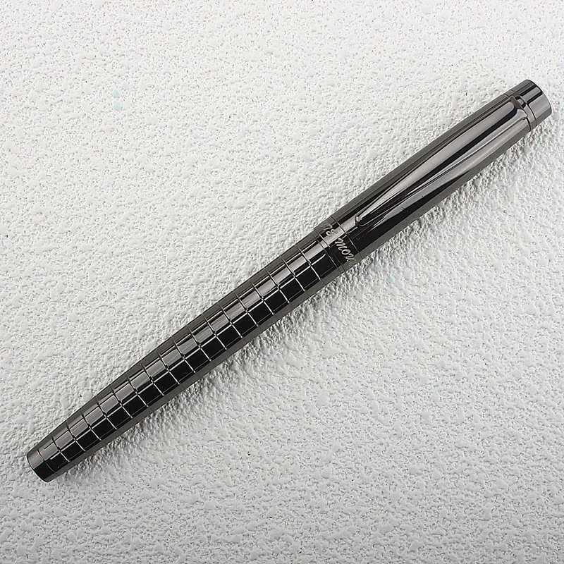 1pcs MONTE MOUNT Ballpoint Pen Retro Metal Grid Ink Elegant Gift for Writing Stationery Off School Supplies Roller Ball Pen Y251218