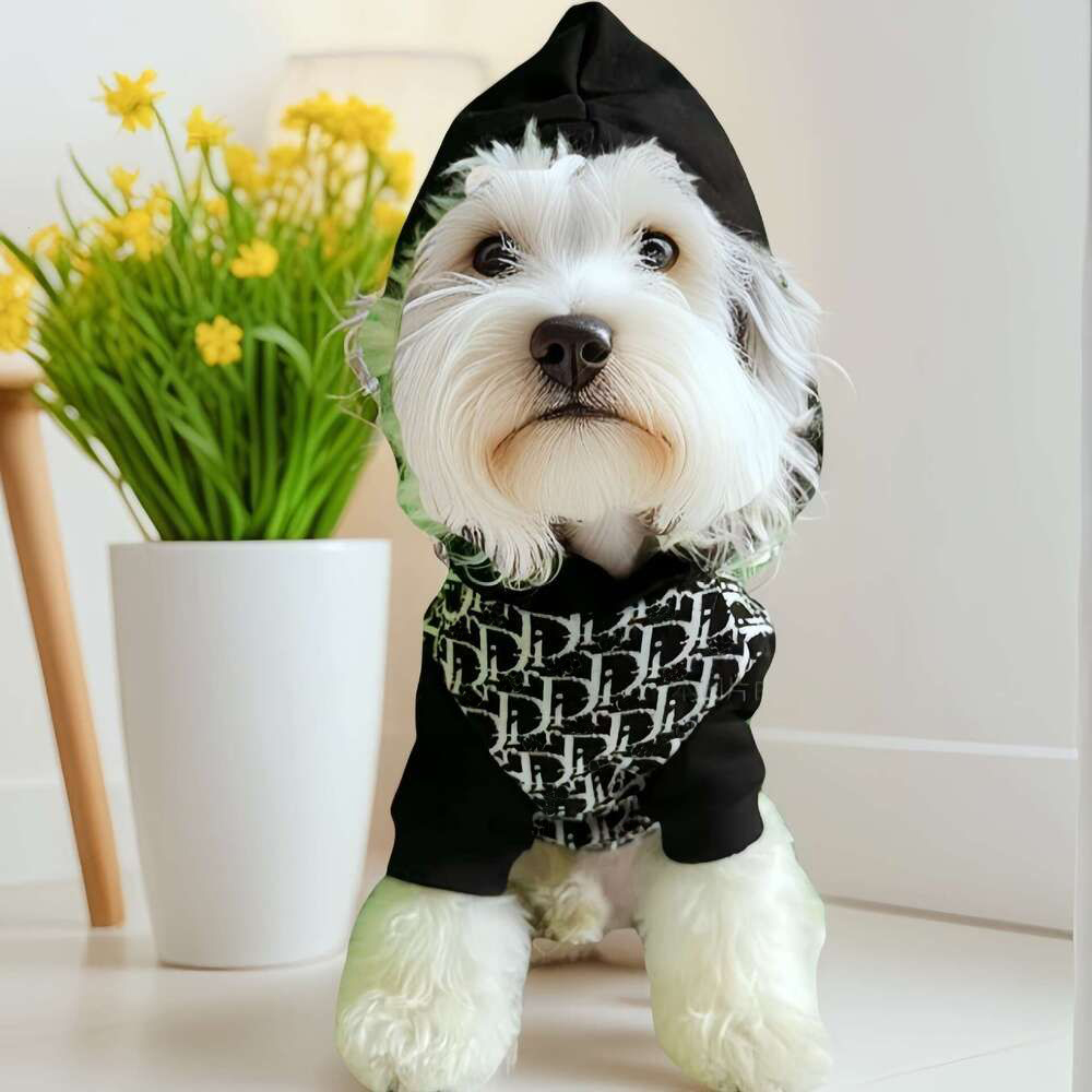 2026 Autumn Winter Dog Coat Sweatshirt Fashionable Warm Clothing Hoodie For Schnauzer Pomeranian Teddy West Highland White Terrier Dogs