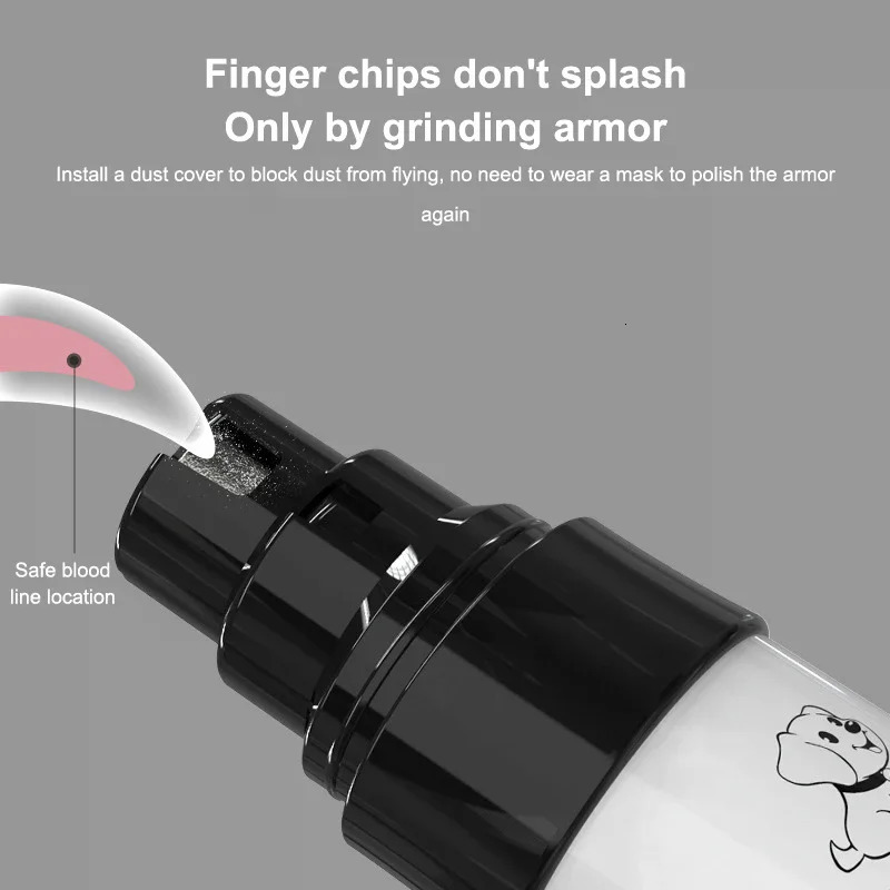 Silent Groom Pro Nail Grinder Upgraded Groomer For Dogs Rechargeable USB Charging Pet 251215