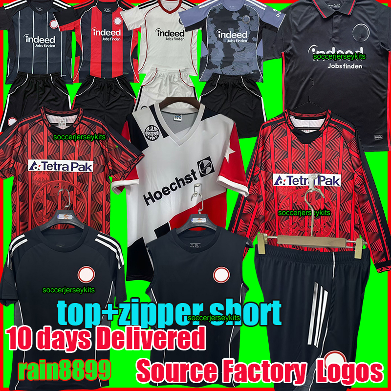 25 26 EintrachtS Frankfurt Soccer Jerseys 125 th EKITIKE MARMOUSH DINA EBIMBE KNAUFF M.GOTZE CHAIBI SKHIRI RODE KOCH 2024 2025 Football shirts