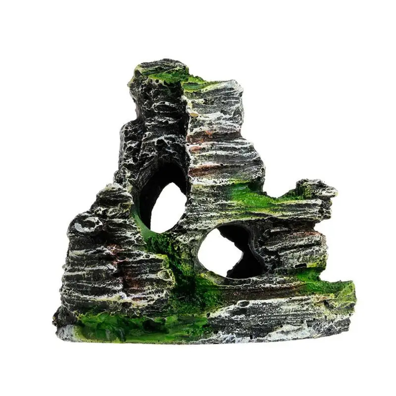Aquarium Sandstone Decoration Fish Tank Landscaping Rocks Ornaments Shrimp Shelter Aquascape Landscape Decor 251215