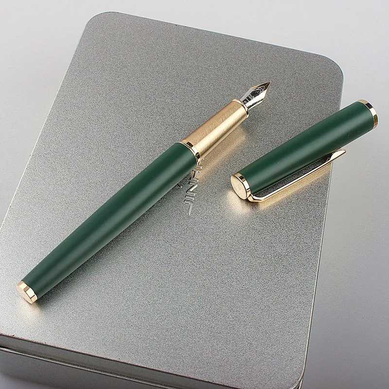 Jinhao 95 Series Fountain Pen Retro Design Metal Material Elegant Clip Fine Nib Writing Off Business Signature School A6267 Y251218